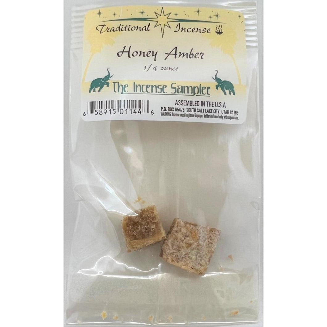 Traditional Incense - Honey Amber Resin