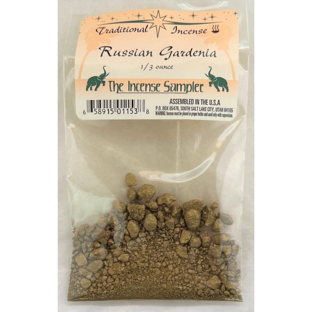 Traditional Incense - Russian Gardenia Resin