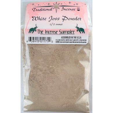 Traditional Incense - White Joss Powder