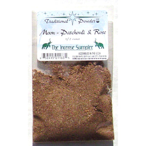 Traditional Incense - Moon - Patchouli & Rose Powder