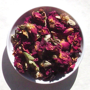 Turquoise Cloud - Loose Leaf, Moroccan Rose Buds