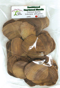 Holy Woods - Sandalwood Heartwood Biscuits, Indonesia