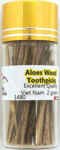 Holy Woods - Aloes Wood (Thin Sticks) Tooth Picks