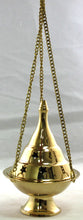 Incense Burners - Medium Brass Hanging Burner