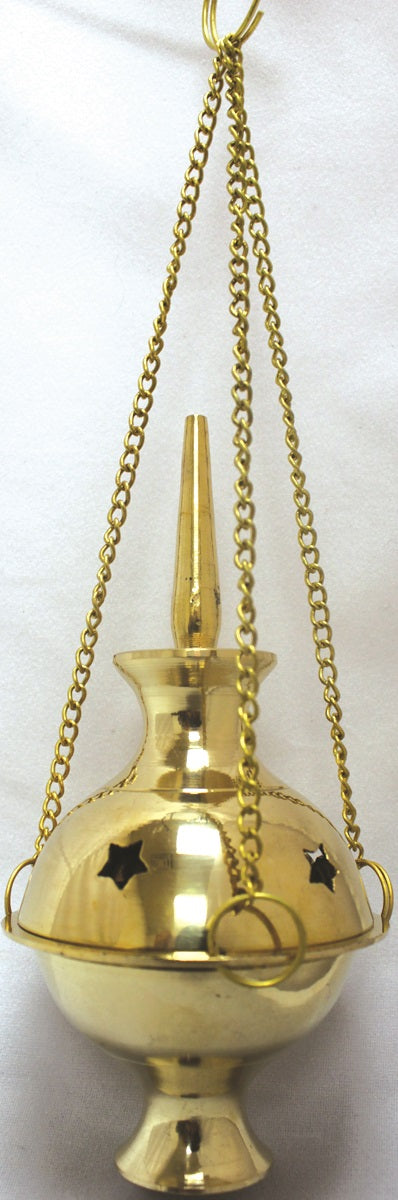 Incense Burners - Small Brass Hanging Burner