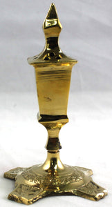 Brass Gaslight Pedestal Holder