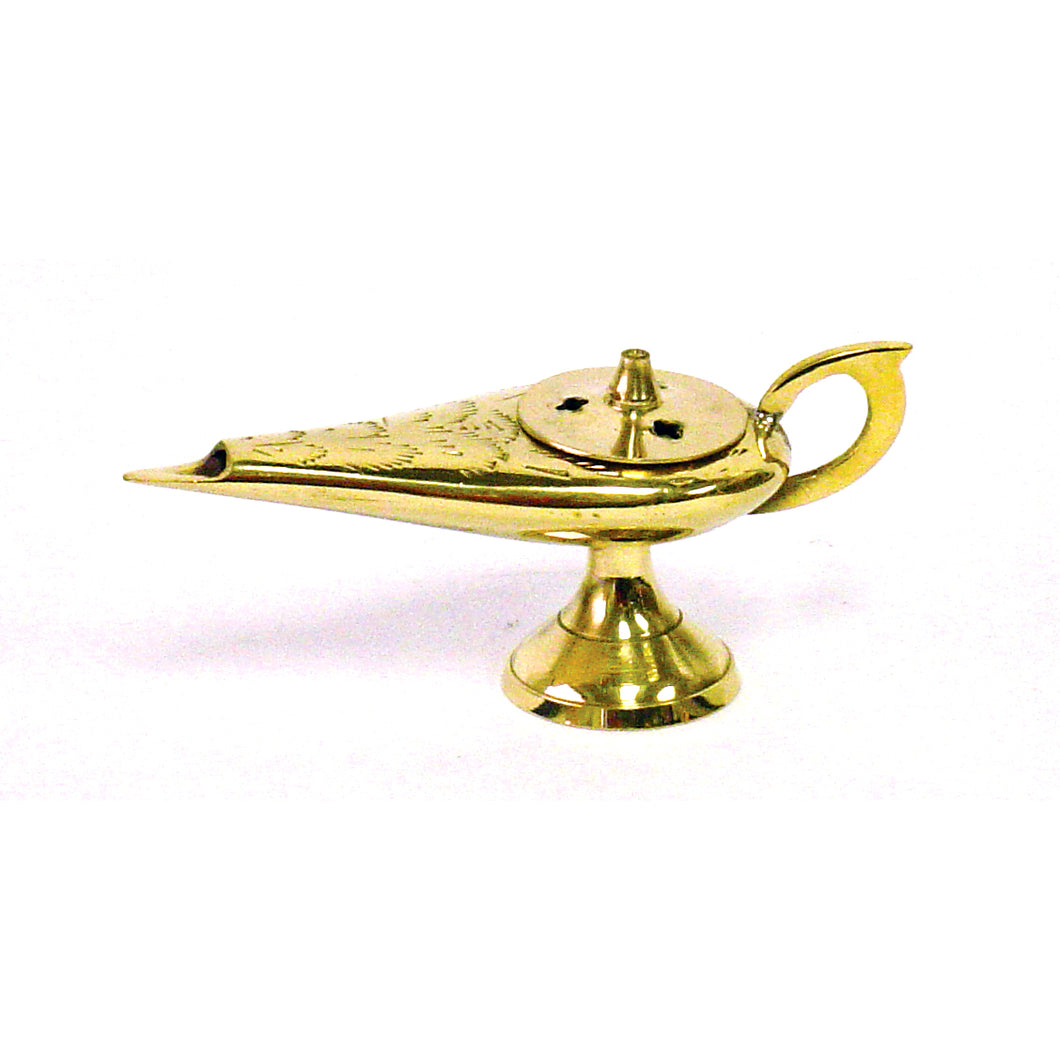 Brass Incense Holders - Aladdin's Lamp - Mini