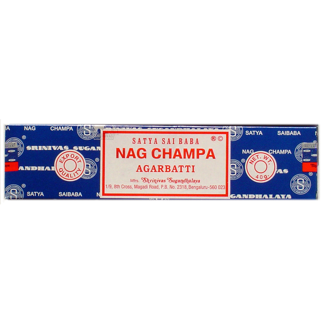 Satya Sai Baba Nag Champa - Blue Box 40 Gram Boxes