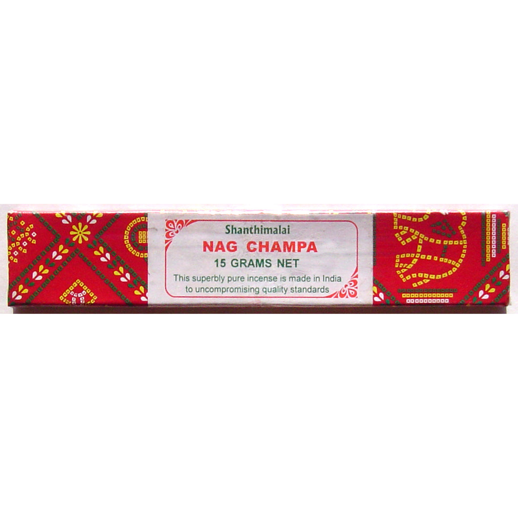 Shanthimalai Nag Champa Red Box - 15 Gram