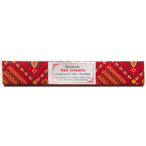 Shanthimalai Nag Champa Red Box - 40 Gram Long