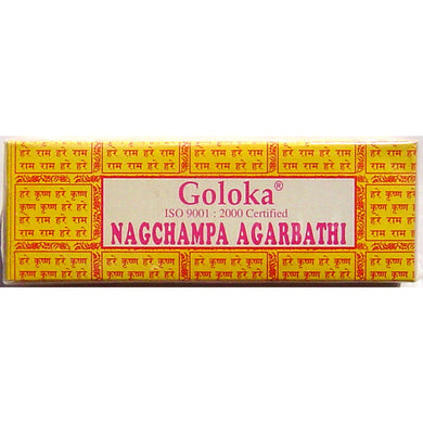 Goloka Nag Champa - Yellow Box 250 gram