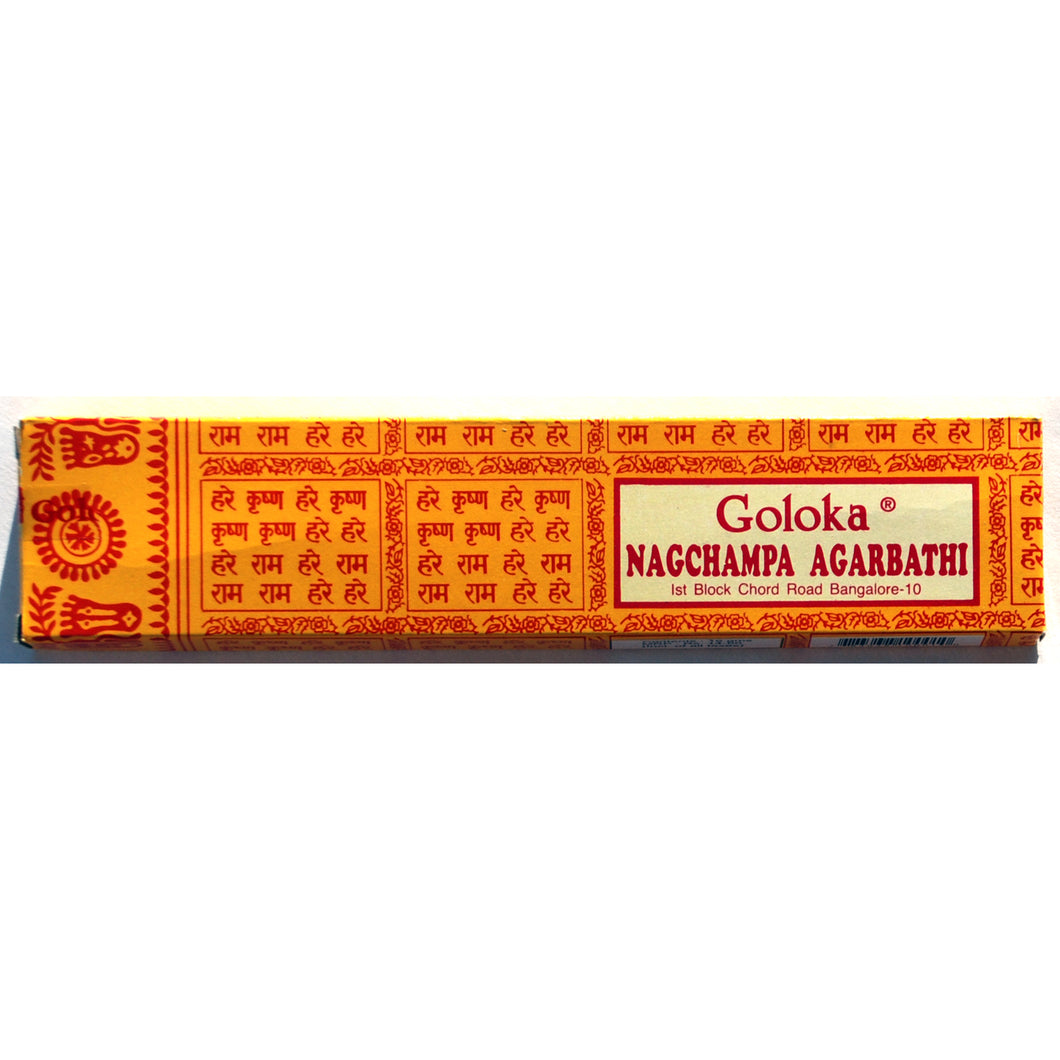 Goloka Nag Champa - Yellow Box 16 gram