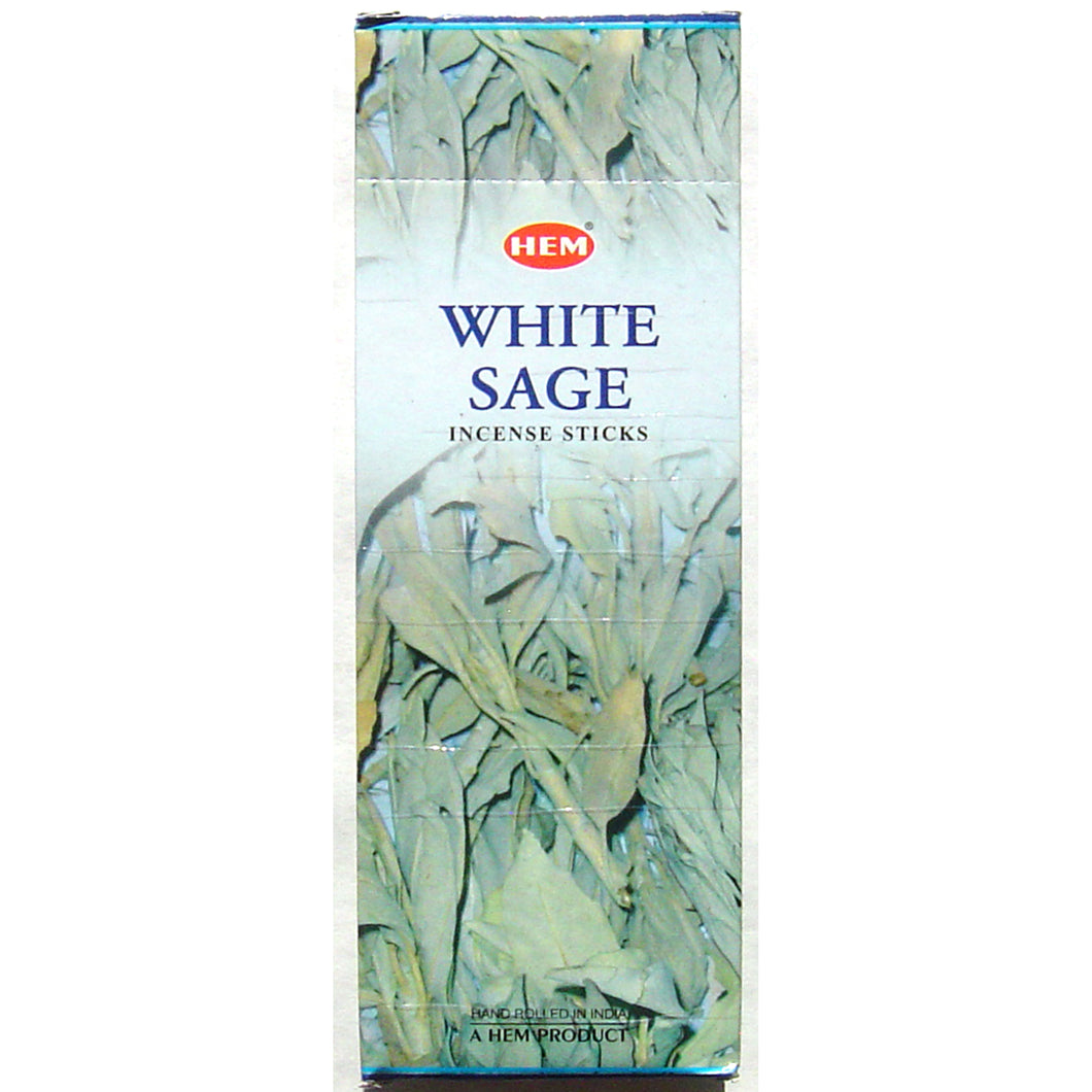 Hem Hex Tube - White Sage