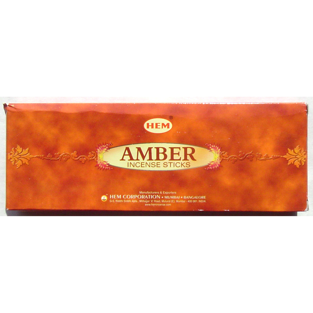 Hem Hex Tube - Amber