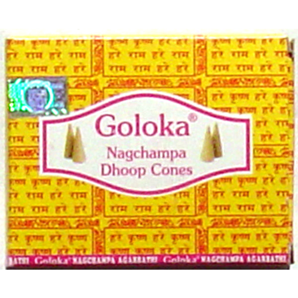 Goloka Nag Champa - Dhoop Cones