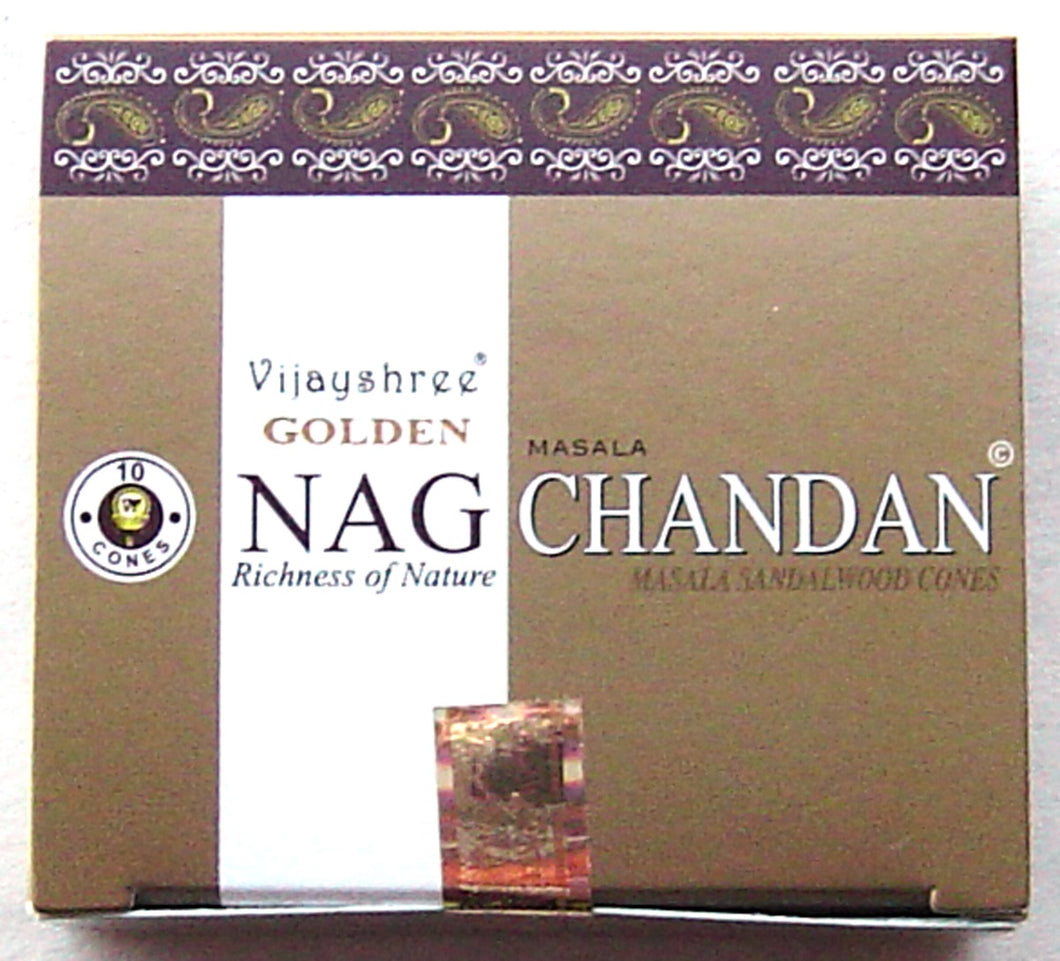 Golden Nag Chandan Cones