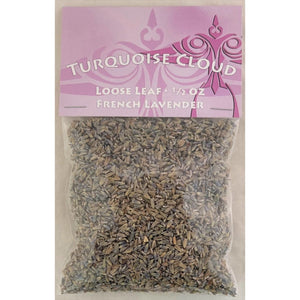 Turquoise Cloud  - Loose Leaf, French Lavender Buds
