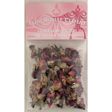 Turquoise Cloud - Loose Leaf, Moroccan Rose Buds