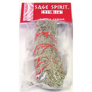 Sage Spirit - Sage & Cedar Smudge Wand, Large