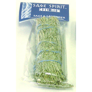 Sage Spirit - Sage & Lavender Smudge Wand, Large