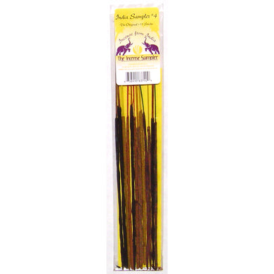 Incense From India - India Sampler #4 (Ambers)