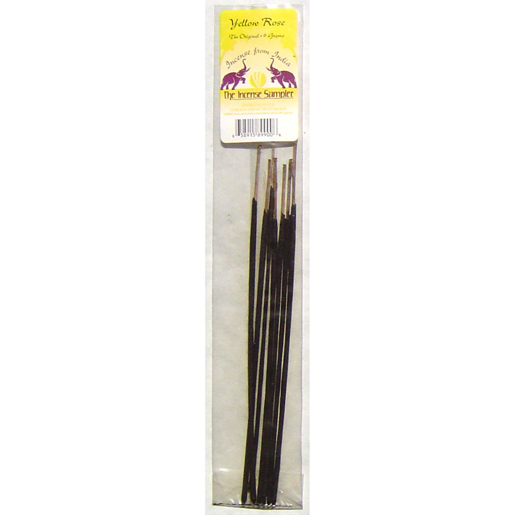 Incense From India - Yellow Rose