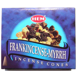 Hem Cones - Frankincense & Myrrh