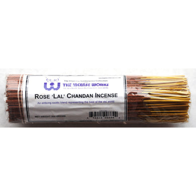 The Incense Works Sandalwood Collection - Rose 'Lal' Chandan 250 gram